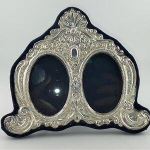 Vintage Signed Sterling Silver Picture Frame KFL 6”X7”​​​​​​​​​​​